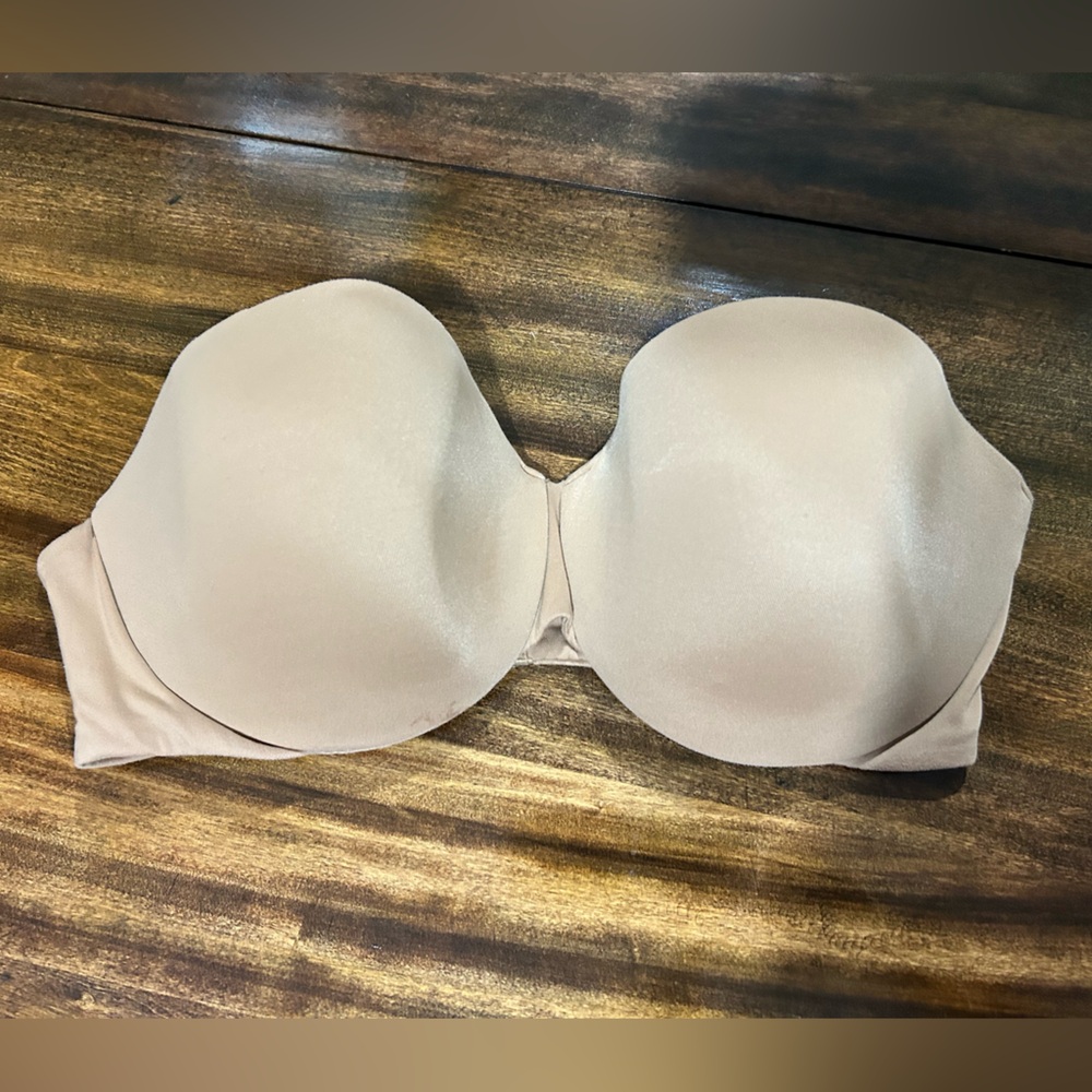 Victoria's Secret Strapless Bra in Dark beige 38D